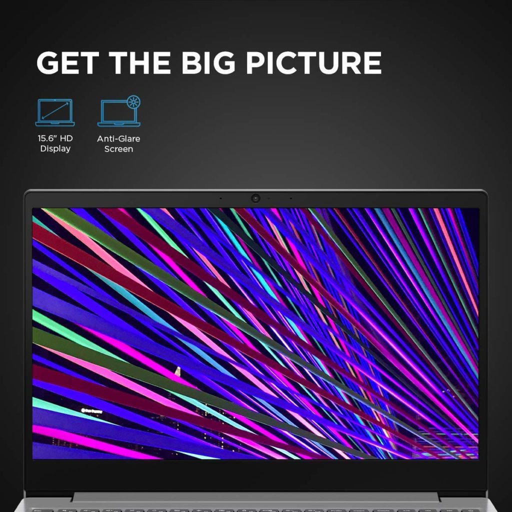 Lenovo AMD Athlon 3050U review; display and graphics