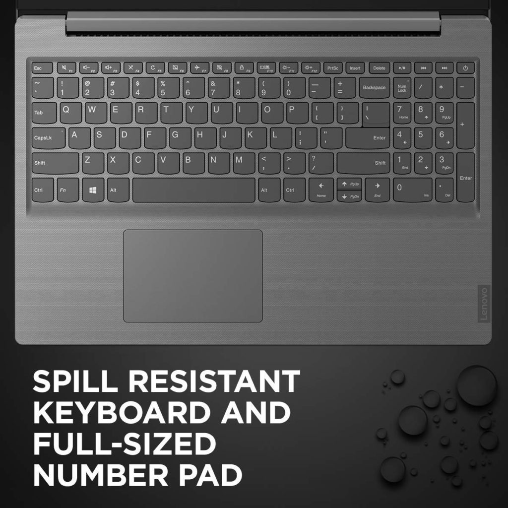 Lenovo AMD Athlon 3050U review; spill resistant keyboard