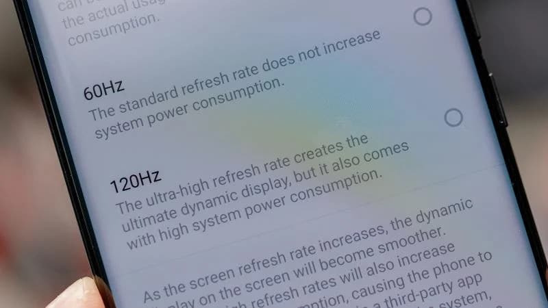 X70 Pro plus 120Hz refresh rate