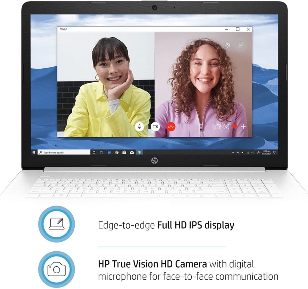 HP 17 review: display